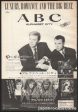 ABC 1987 10 Alphabet City Japan album promo ad For Cheap