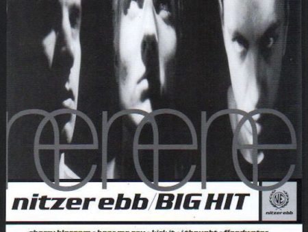 Nitzer Ebb 1995 05 Big Hit Japan album promo ad For Discount