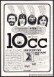 10cc 1974 12 Sheet Music Japan album promo ad Supply