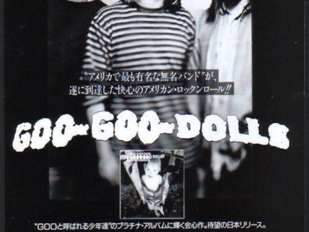 Goo Goo Dolls 1996 03 A Boy Named Goo Japan album promo ad on Sale