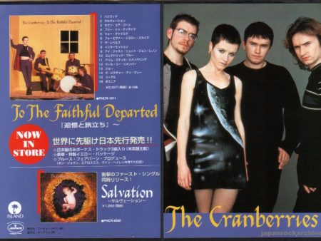 The Cranberries 1996 06 To The Faithful Departed Japan album promo ad Online now