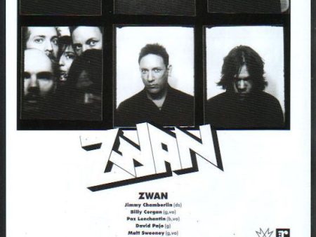 Zwan 2003 03 Mary Star Of The Sea Japan album   tour promo ad Online now