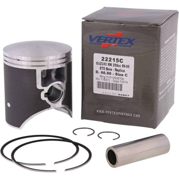 Vertex Piston 89-95 Suzuki RM 250 250cc Cast Replica Piston Kit Cheap