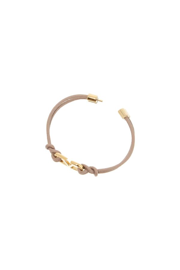 Valentino Garavani Leather Vlogo Signature Bracelet Hot on Sale