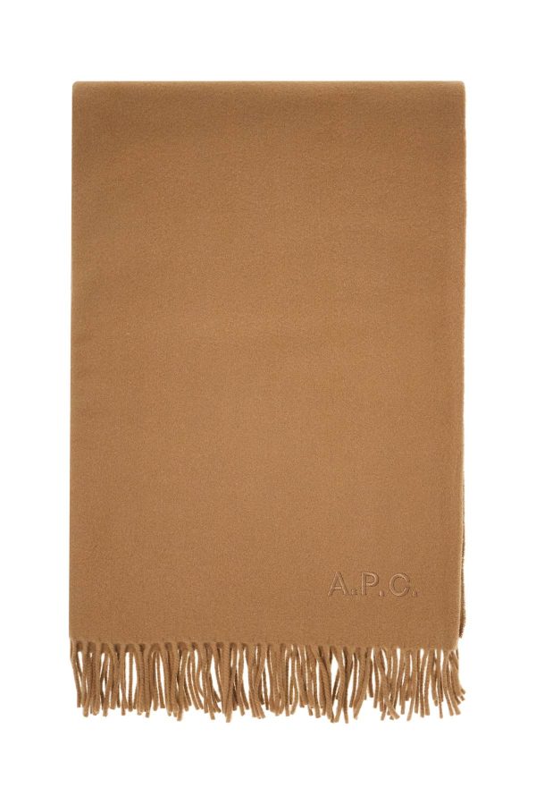 A.P.C. Alix Brode Wool Scarf Online Hot Sale