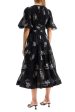 Zimmermann Floral Pleated Midi Dress Supply