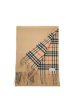 Burberry Reversible Cashmere Check Scarf Discount