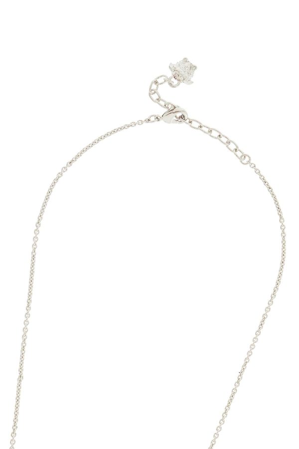 Versace Ic Crystal Necklace With Pendant And Chain Hot on Sale