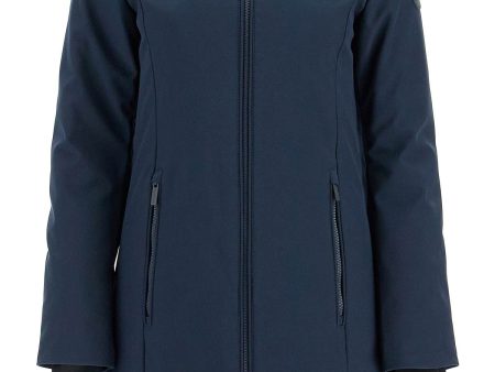 Woolrich Firth Hooded Softshell Down Parka Online Sale