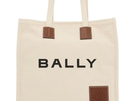 Bally Akelei Canvas Tote Bag With For Cheap