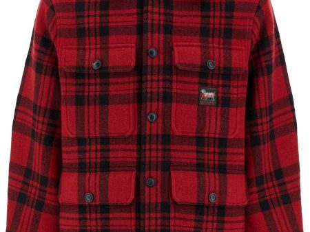 Woolrich Plaid Cruiser Hooded Jacket Fashion