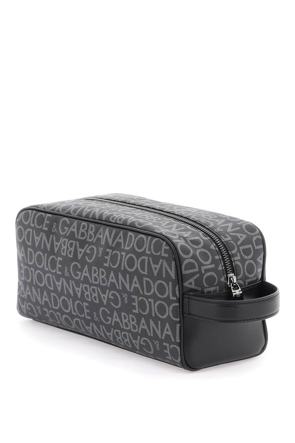 Dolce & Gabbana Coated Jacquard Vanity Case Fashion