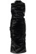 Alexander Mcqueen Laminated Jersey Dress Cheap