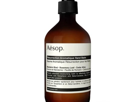 Aesop Resurrection Aromatique Hand Balm - 500Ml Cheap