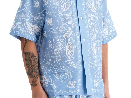 Amiri Short-Sleeved Bandana Water Sale