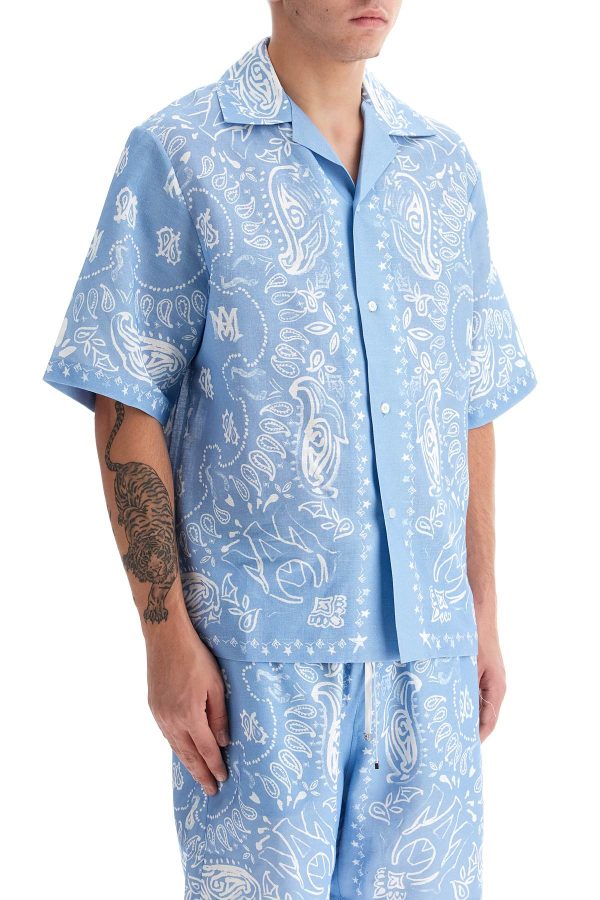 Amiri Short-Sleeved Bandana Water Sale