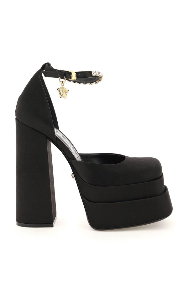 Versace Medusa Aevitas Double Platform Pumps Supply