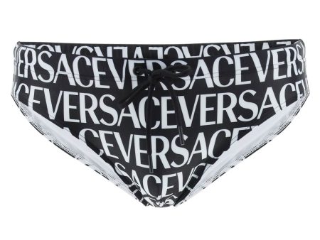 Versace Versace Allover Swim Briefs Online Hot Sale