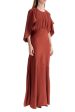 Zimmermann Maxi Dress Eden With Cape Sleeves Cheap