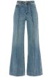 Zimmermann Wide Leg Jeans Illustration Design Product on Sale