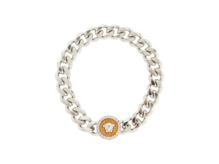 Versace Chain Bracelet With Medusa Charm Fashion