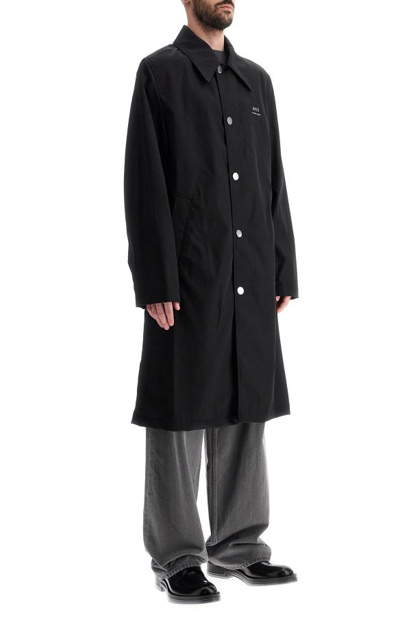 Ami Alexandre Matiussi Unisex Car Coat Made Of Nylon And Cotton Sale