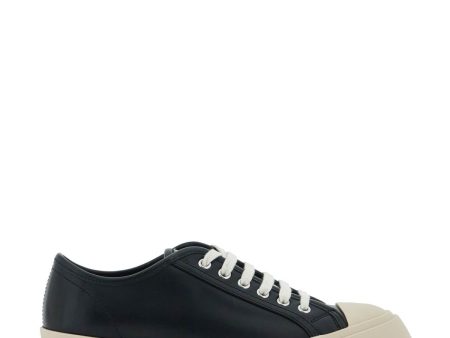 Marni Pablo Leather Sneakers In Seven Online Hot Sale