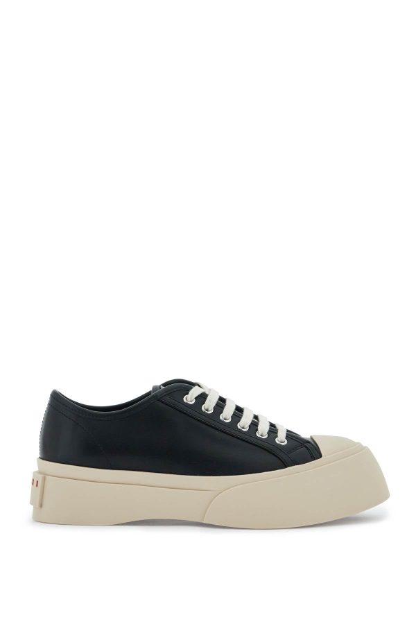 Marni Pablo Leather Sneakers In Seven Online Hot Sale