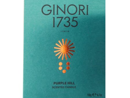 Ginori 1735 Purple Hill Scented Candle Refill For Il Seguace 190 Gr For Discount