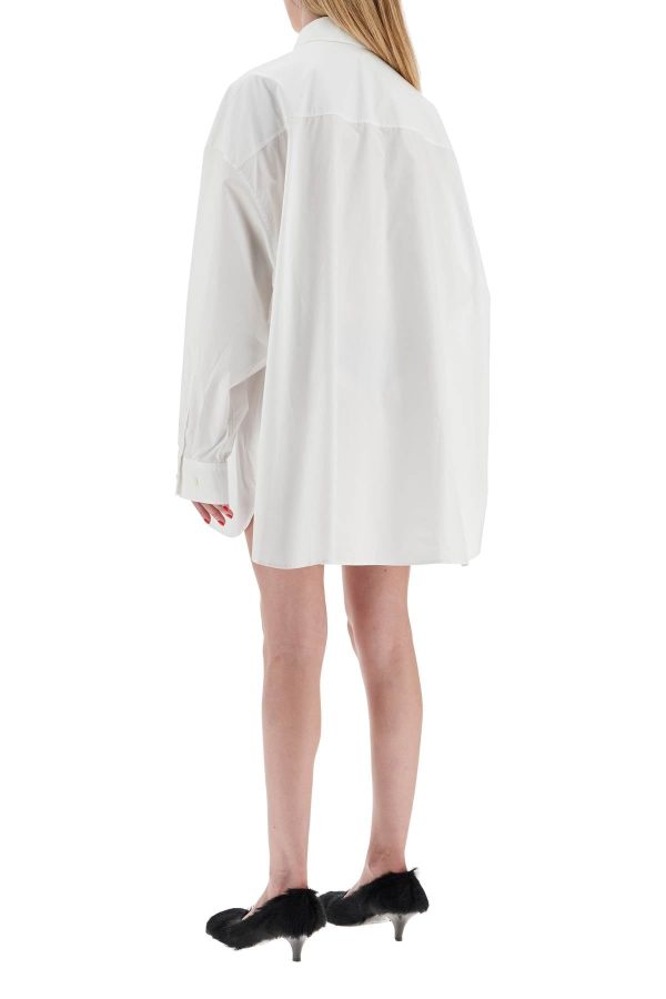 Wardrobe.Nyc Mini Shirt Dress With Button Closure Discount