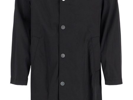 Ami Alexandre Matiussi Unisex Car Coat Made Of Nylon And Cotton Sale