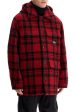 Woolrich Plaid Cruiser Hooded Jacket Fashion