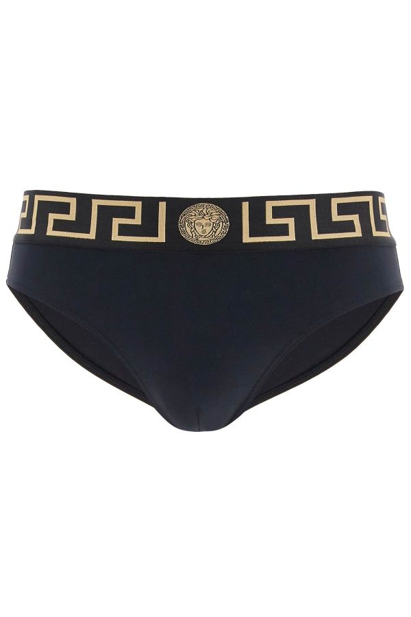 Versace Sea Border Greek Edge Swim Cheap