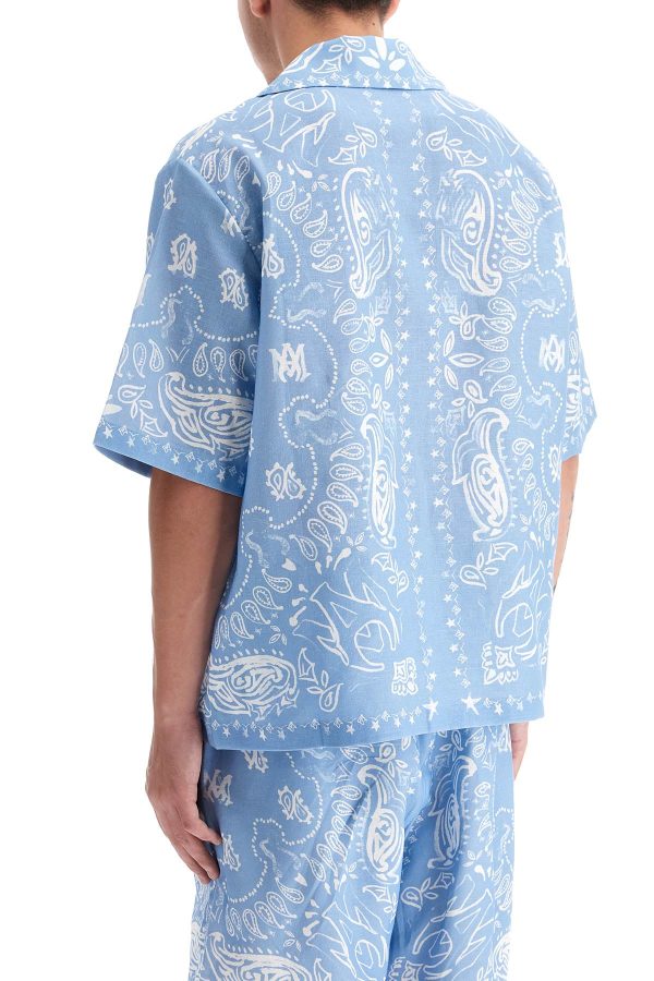 Amiri Short-Sleeved Bandana Water Sale