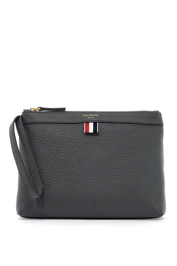 Thom Browne Beauty Case In Pelle on Sale