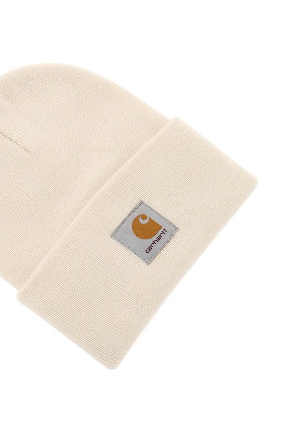 Carhartt Wip Beanie Hat With Logo Patch Discount