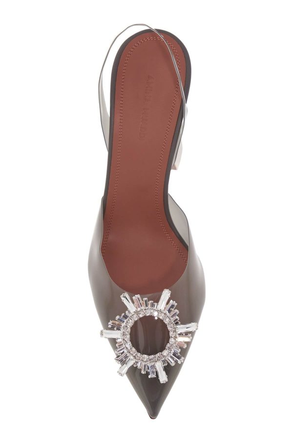 AMINA MUADDI DÃ©colletÃ© Slingback Begum In Pvc on Sale