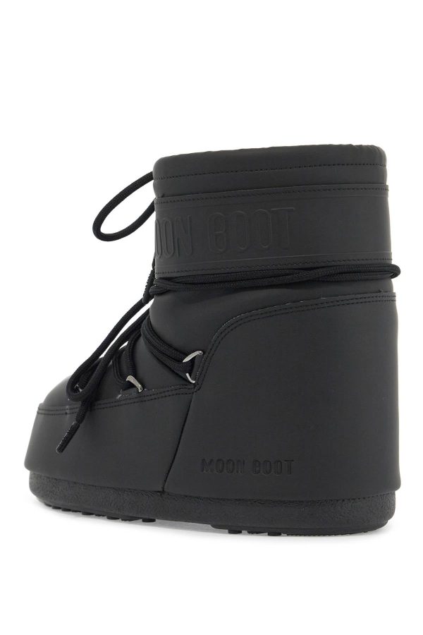 Moon Boot Icon Low Rubber Snow Boots In 9 Hot on Sale