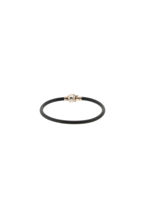 Alexander Mcqueen Skull Rubber Bracelet For Cheap