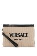 Versace Raffia Pouch For Online now