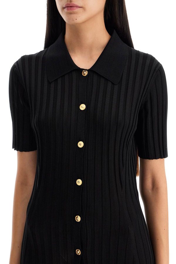 Versace Knitted Blouse Shirt Fashion