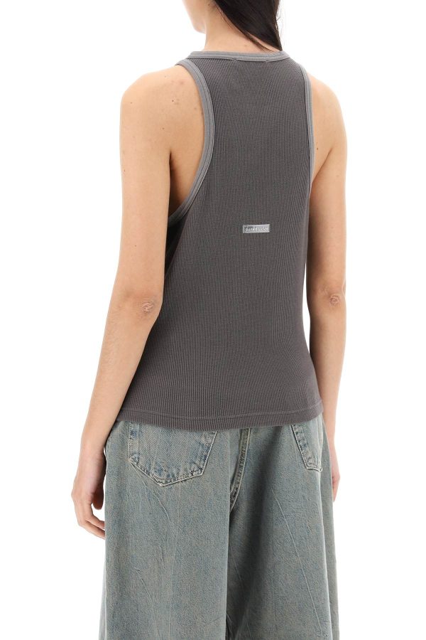 Acne Studios Cotton Waffle Tank Top For Discount