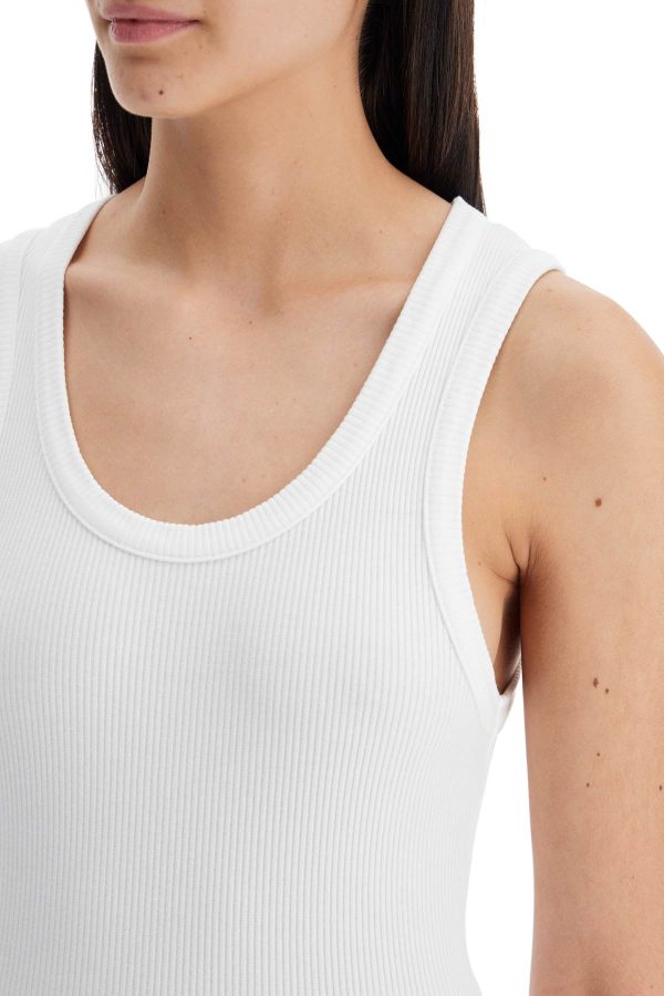 Agolde Poppy Ribbed Tank Top Online now