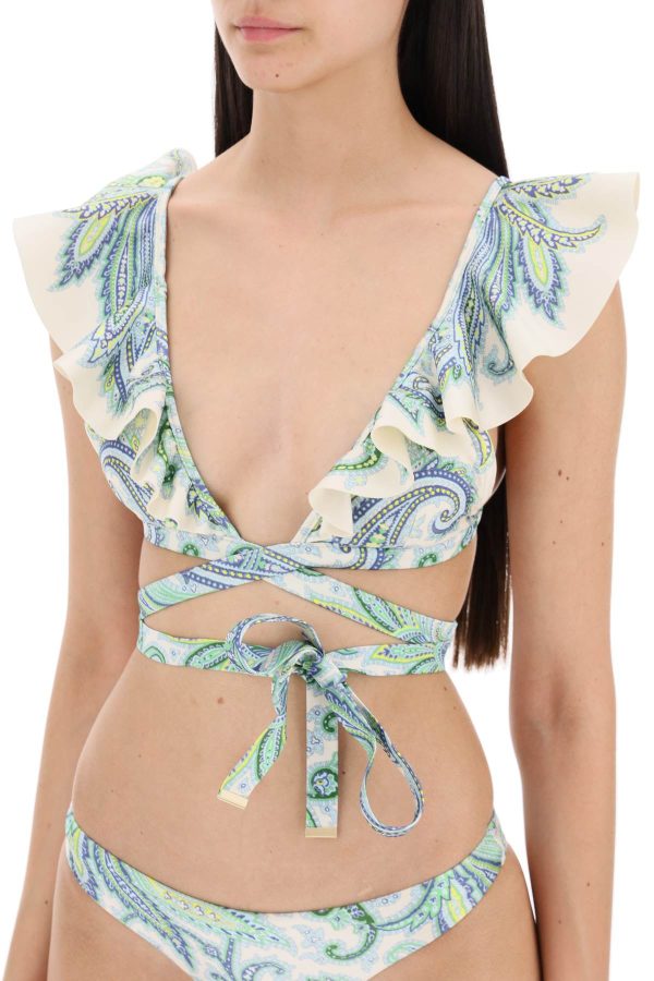 Zimmermann Ottie Wrap Ruffle Hot on Sale