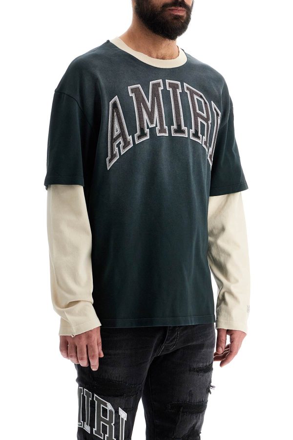 Amiri Amiri Vintage Long Sleeve T For Discount