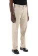 Ami Alexandre Matiussi Cotton Satin Chino Pants In For Discount