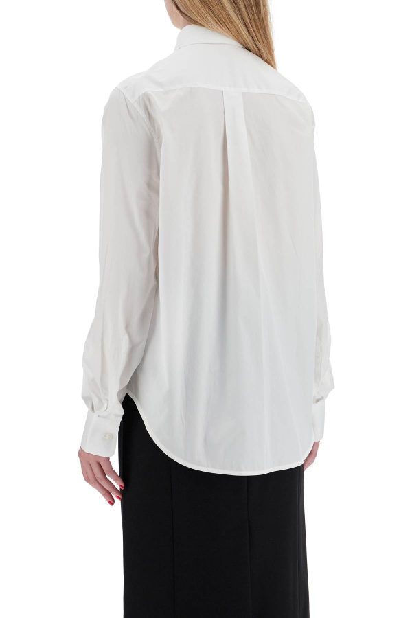 Wardrobe.Nyc Flared Cotton Shirt For Women Online Hot Sale