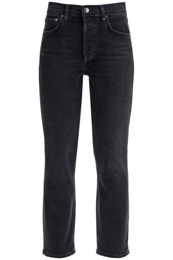 Agolde Cropped Riley Jeans By on Sale