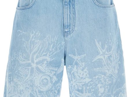 Versace Baroque Sea Denim Lasered Cheap