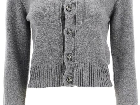 Ami Alexandre Matiussi Cashmere Crewneck Cardigan Cheap